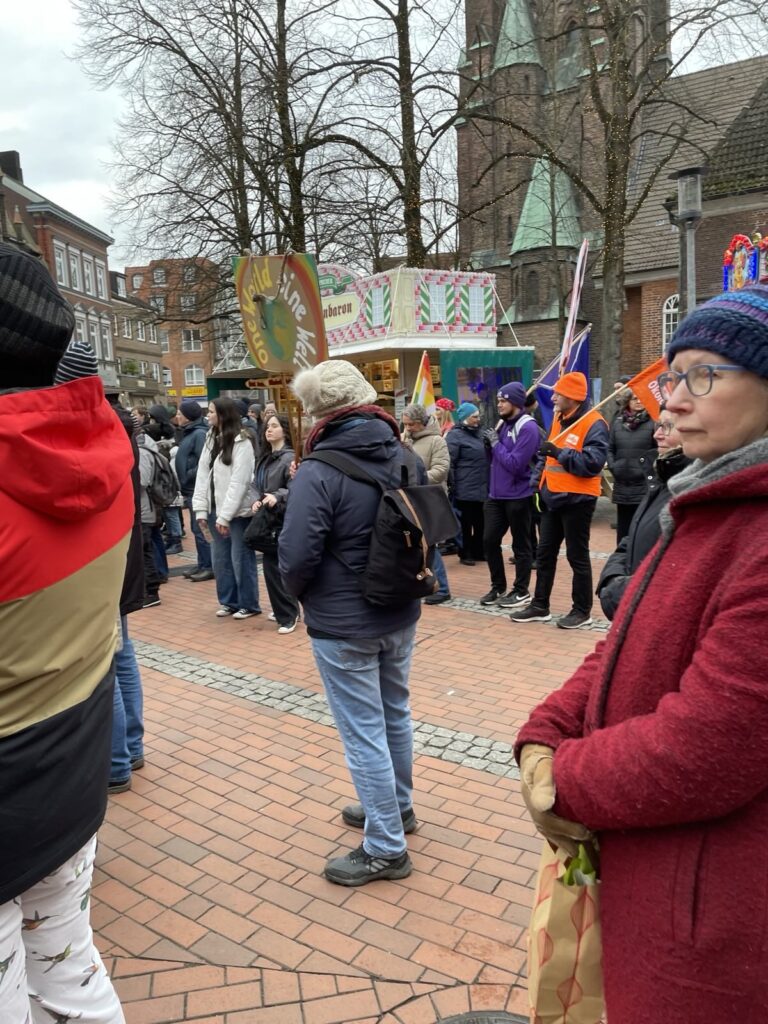 Demo von Friday fpr Future in Elmshorn