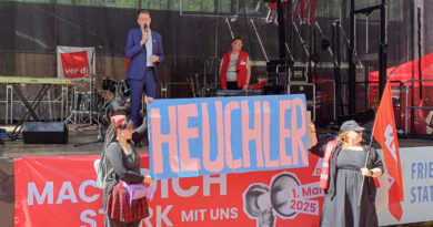 Linksjugend [’solid] betitelte Kölbl (CDU) als Heuchler.