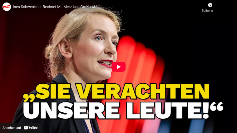 Ines Schwerdtner auf dem Bundesparteitag