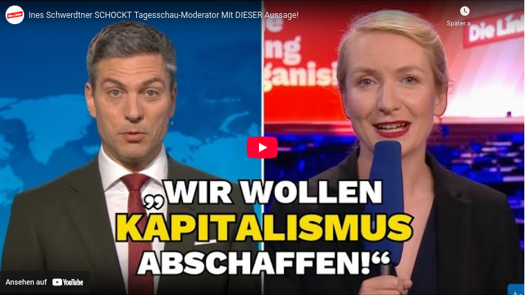 Ines Schwerdtner im Tagesthemen-Interview