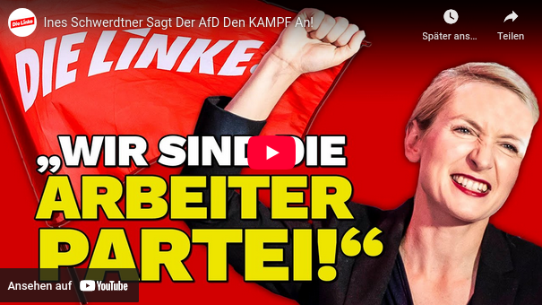 Ines Schwerdtner sagt der AfD den KAMPF an!