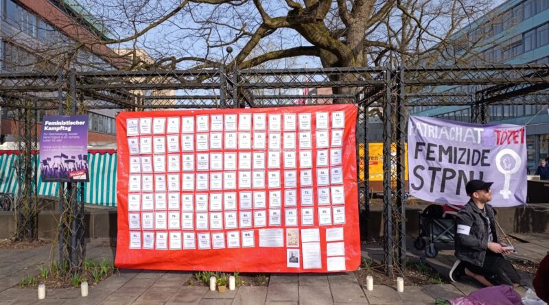 Mahnwache gegen Femizide: Die Linke Pinneberg erinnert an Opfer geschlechtsspezifischer Gewalt