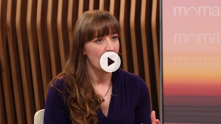 Heidi Reichinnek im ZDF